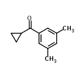 CAS#: 150668-38-5, Cyclopropyl(3,5-Dimethylphenyl)Methanone