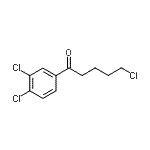 CAS#: 150780-71-5, 5-Chloro-1-(3,4-Dichlorophenyl)-1-Pentanone