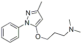 CAS 登录号：15083-53-1， 5-[3-(二甲基氨基)丙氧基]-3-甲基-1-苯基-1H-吡唑