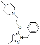 CAS#: 15090-12-7, 1-[2-[(1-Benzyl-3-Methyl-1H-Pyrazol-5-Yl)Oxy]Ethyl]-4-Methylpiperazine