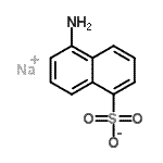 CAS 登录号：15092-40-7， 钠5-氨基-1-萘磺酸酯