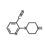 CAS 登录号：151021-42-0， 2-(1-哌嗪基)烟腈