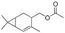 CAS#: 15103-33-0, 4,7,7-Trimethylbicyclo[4.1.0]Hept-4-En-3-Ylmethyl Acetate