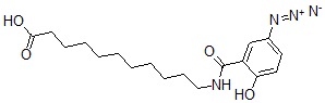 CAS 登录号：151059-75-5， 11-[(5-叠氮基-2-羟基苯甲酰基)氨基]十一烷酸