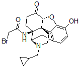 CAS 登录号：151061-15-3， 14-(溴乙酰氨基)-7,8-二氢-N-(环丙基甲基)去甲吗啡酮