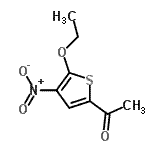 CAS#: 151094-98-3, 1-(5-Ethoxy-4-Nitro-2-Thienyl)Ethanone