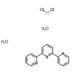 CAS 登录号：151120-25-1， 2,2':6',2''-三联吡啶-二氯铂水合物(1:1:2)