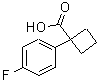 CAS#: 151157-46-9, 1-(4-Fluorophenyl)Cyclobutanecarboxylic Acid
