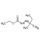 CAS 登录号：151169-63-0， 乙基2-(2-氰基-2-丁烷基)肼羧酸酯