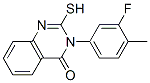 CAS#: 1512-75-0, 3-(3-Fluoro-4-Methylphenyl)-2-Mercaptoquinazolin-4(3H)-One