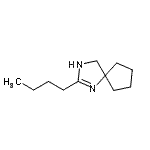 CAS#: 151257-06-6, 2-Butyl-1,3-Diazaspiro[4.4]Non-1-Ene