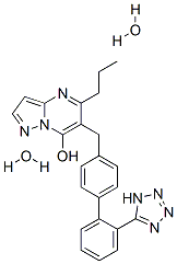 CAS#: 151327-02-5, 5-Propyl-6-[[4-[2-(2H-Tetrazol-5-Yl)Phenyl]Phenyl]Methyl]-1H-Pyrazolo[5,1-b]Pyrimidin-7-One