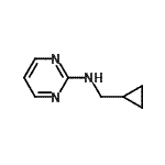 CAS 登录号：151390-01-1， N-(环丙基甲基)-2-嘧啶胺
