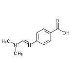 CAS 登录号：151756-41-1， 4-{(E)-[(二甲基氨基)亚甲基]氨基}苯甲酸