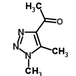 CAS 登录号：151797-83-0， 1-(1,5-二甲基-1H-1,2,3-三唑-4-基)乙酮