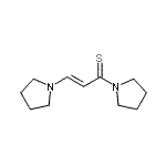 CAS#: 15182-52-2, (2E)-1,3-Di(1-Pyrrolidinyl)-2-Propene-1-Thione