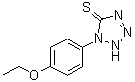 CAS 登录号：15182-68-0， 1-(4-乙氧基苯基)-1,2-二氢-5H-四唑-5-硫酮