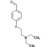 CAS 登录号：15182-94-2， 4-[2-(二乙基氨基)乙氧基]苯甲醛
