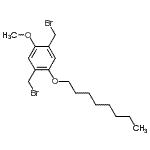 CAS 登录号：151835-56-2， 1,4-二(溴甲基)-2-甲氧基-5-(辛基氧基)苯