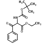 CAS 登录号：151870-52-9， 乙基N-{[(2-甲基-2-丙基)氧基]羰基}-beta-氧代苯丙氨酸酯