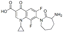 CAS 登录号：151895-29-3， 7-(3-氨基-2-氧代氮杂环庚-1-基)-1-环丙基-6,8-二氟-4-氧代喹啉-3-羧酸