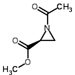 CAS 登录号：151910-16-6， 甲基(2S)-1-乙酰基-2-氮丙啶羧酸酯