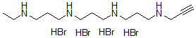 CAS#: 151915-03-6, N-(3-Ethylaminopropyl)-N'-[3-(Prop-2-Ynylamino)Propyl]Propane-1,3-Diamine Tetrahydrobromide