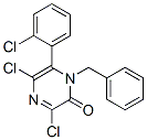 CAS 登录号：151936-24-2， 3,5-二氯-6-(2-氯苯基)-1-(苯基甲基)吡嗪-2-酮