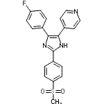 CAS#: 152121-46-5, 4-{4-(4-Fluorophenyl)-2-[4-(Methylsulfonyl)Phenyl]-1H-Imidazol-5-Yl}Pyridine