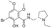 CAS 登录号：152127-74-7， 3-溴-N-[(1-乙基吡咯烷-2-基)甲基]-2-羟基-5,6-二甲氧基苯甲酰胺
