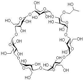 CAS 登录号：152203-30-0， 6-O-(2-羟基丙基)-beta-环糊精