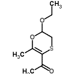CAS#: 152420-84-3, 1-(6-Ethoxy-2-Methyl-5,6-Dihydro-1,4-Oxathiin-3-Yl)Ethanone