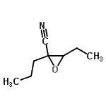 CAS#: 152493-86-2, 3-Ethyl-2-Propyl-2-Oxiranecarbonitrile