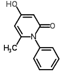 CAS 登录号：15250-44-9， 4-羟基-6-甲基-1-苯基-2(1H)-吡啶酮