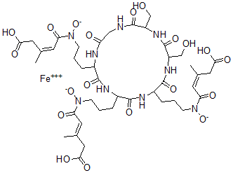 CAS 登录号：15258-80-7， 铁色素