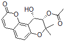 CAS#: 152615-14-0, [(9S,10S)-10-Hydroxy-8,8-Dimethyl-2-Oxo-9,10-Dihydropyrano[6,5-h]Chromen-9-Yl] Acetate
