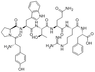 CAS 登录号：152685-85-3， 酪氨酰-脯氨酰-色氨酰-苏氨酰-谷氨酰胺酰-精氨酰-苯丙氨酸