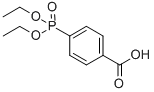 CAS 登录号：1527-34-0， 4-(二乙氧基亚膦酰)-苯甲酸