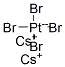 CAS 登录号：15278-82-7， 二铯四溴铂酸盐