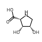 CAS 登录号：152785-79-0， (3R,4S)-3,4-二羟基-D-脯氨酸