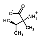 CAS 登录号：152786-28-2， (2R,3R)-2-铵基-3-羟基-2-甲基丁酸酯