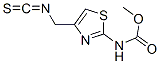 CAS 登录号：152872-07-6， 甲基N-[4-(异硫氰酸基甲基)-1,3-噻唑-2-基]氨基甲酸酯