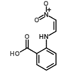 CAS 登录号：152904-43-3， 2-{[(Z)-2-硝基乙烯基]氨基}苯甲酸
