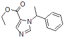 CAS#: 15301-65-2, 3-(1-Phenylethyl)imidazole-4-carboxylic acid ethyl ester