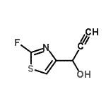 CAS 登录号：153027-99-7， 1-(2-氟-1,3-噻唑-4-基)-2-丙炔-1-醇