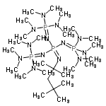 CAS 登录号：153136-05-1， (1,1,3,3-四甲基丁基)三[三(二甲基氨基)膦亚基]-亚氨基磷酸三酰胺