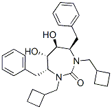 CAS#: 153183-24-5, (4R,5S,6S,7R)-1,3-Bis(Cyclobutylmethyl)-5,6-Dihydroxy-4,7-Bis(Phenylmethyl)-1,3-Diazepan-2-One
