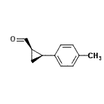 CAS 登录号：153198-69-7， (1R,2S)-2-(4-甲基苯基)环丙烷甲醛