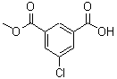 CAS 登录号：153203-57-7， 3-氯-5-(甲氧羰基)苯甲酸