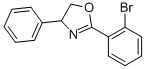 CAS 登录号：153233-81-9， 2-(2-溴苯基)-4,5-二氢-4-苯基-恶唑